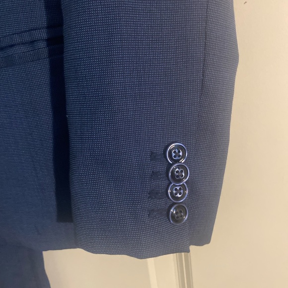 ZARA BOYS TAILORED FIT SUIT SET  SIZE 11/12 NAVY BLUE - Picture 8 of 11